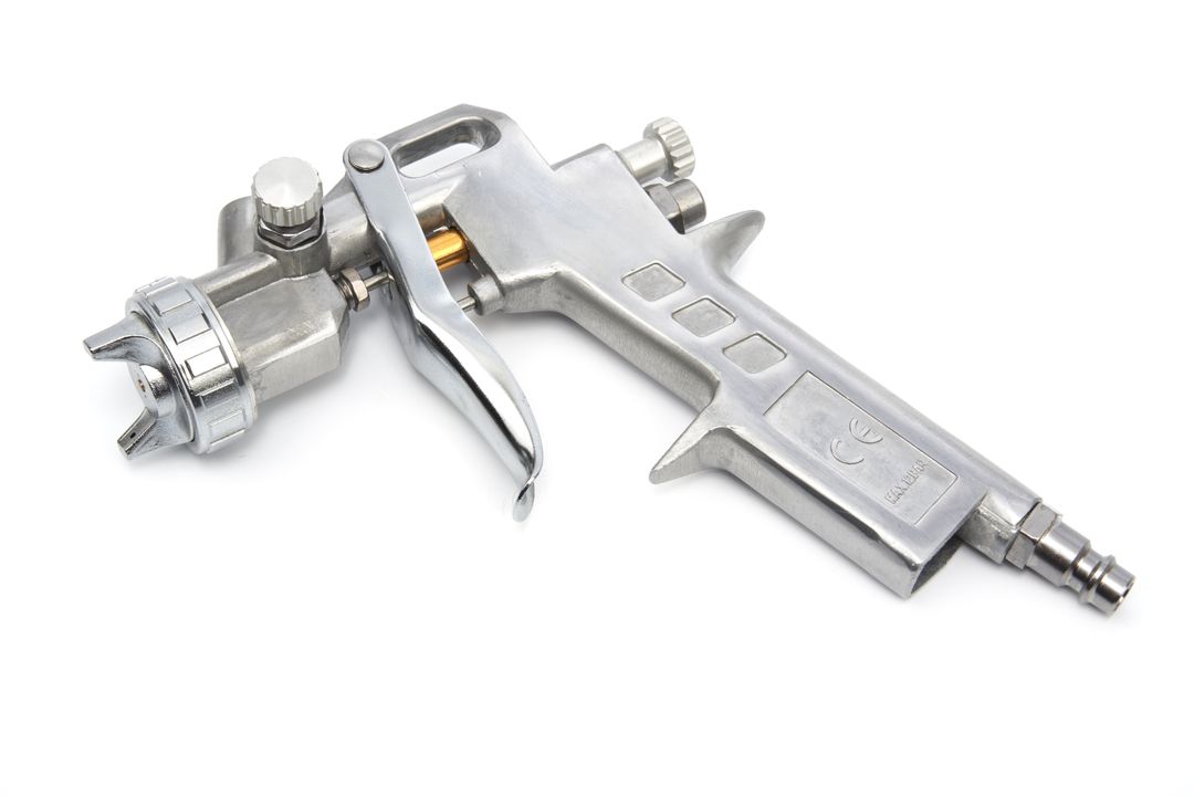 Pistola per verniciare a spruzzo ad alta pressione ,6 Bar,capacità 600 ml e ugello 1,5 mm bm