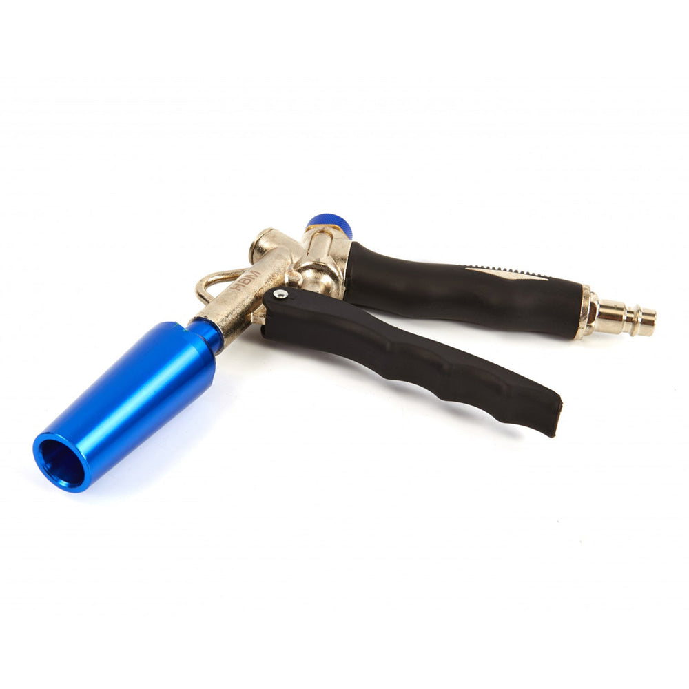 Pistola pneumatica di soffiaggio professionale con ugello turbo e regolatore di pressione progressiva