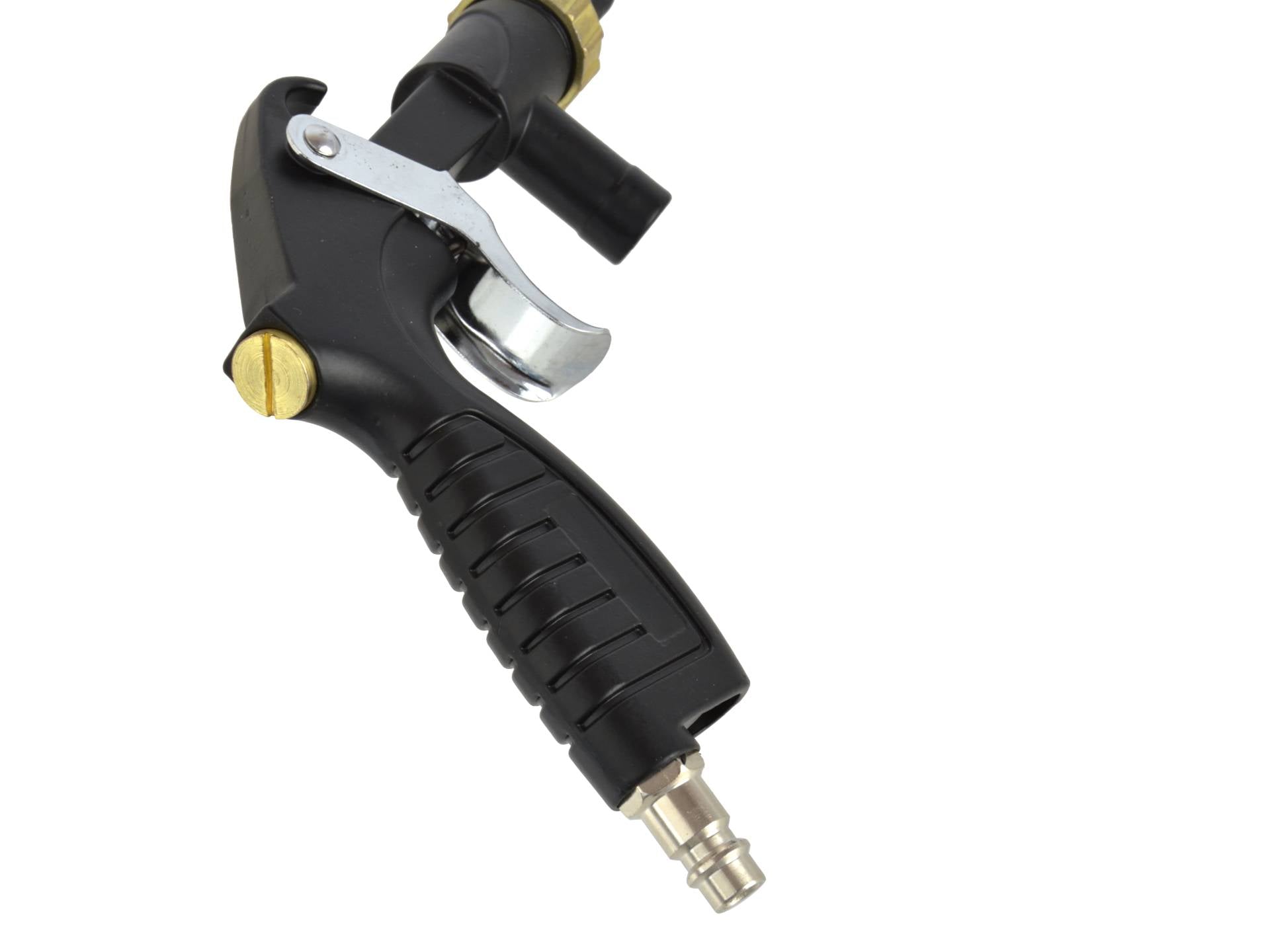 Pistola sabbiatrice per compressore, tubo di alimentazione 80 cm, pressione max 8 bar, pistola per sabbiatura, pistola per compressore d'aria