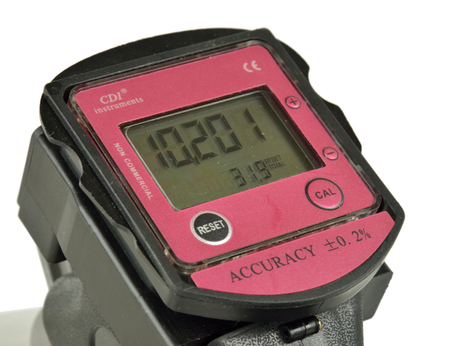 Erogatore gasolio pistola contalitri diesel e olio, display LCD 60 l/min, pistola carburante ugello rifornimento con flussometro digitale