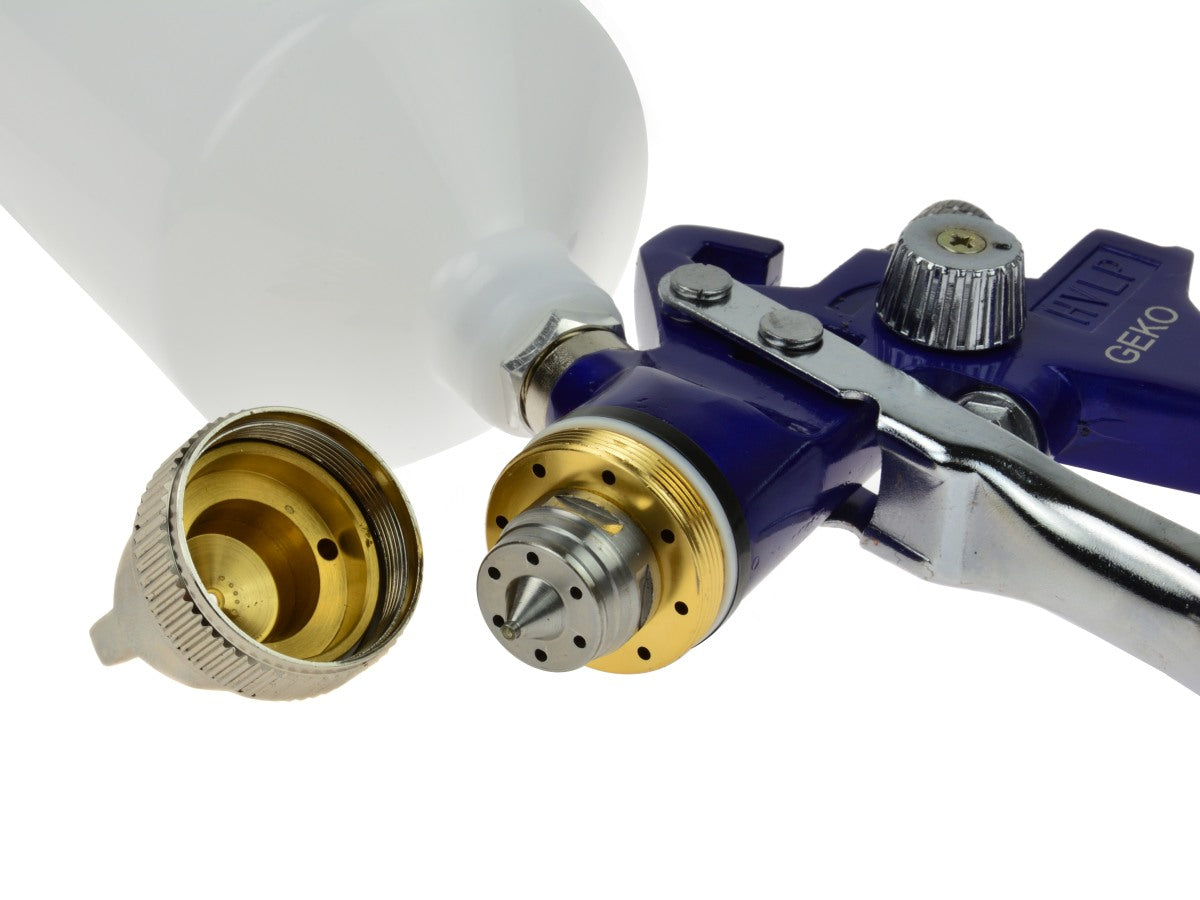 Pistola a spruzzo pneumatica con regolatore di pressione valvola di controllo dell'aria,con manometro e filtro separatore sifone per acqua compressore, pistola di verniciatura,con separatore filtro trappola acqua olio, filettatura standard 1/4", max 45psi