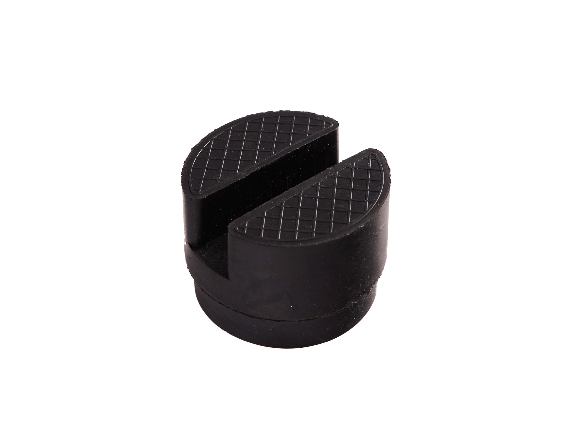 Tampone in gomma per cric con scanalatura, 50 × 36 mm – antiscivolo idraulico auto – adattatore resistente – attrezzi officina 2,5 t