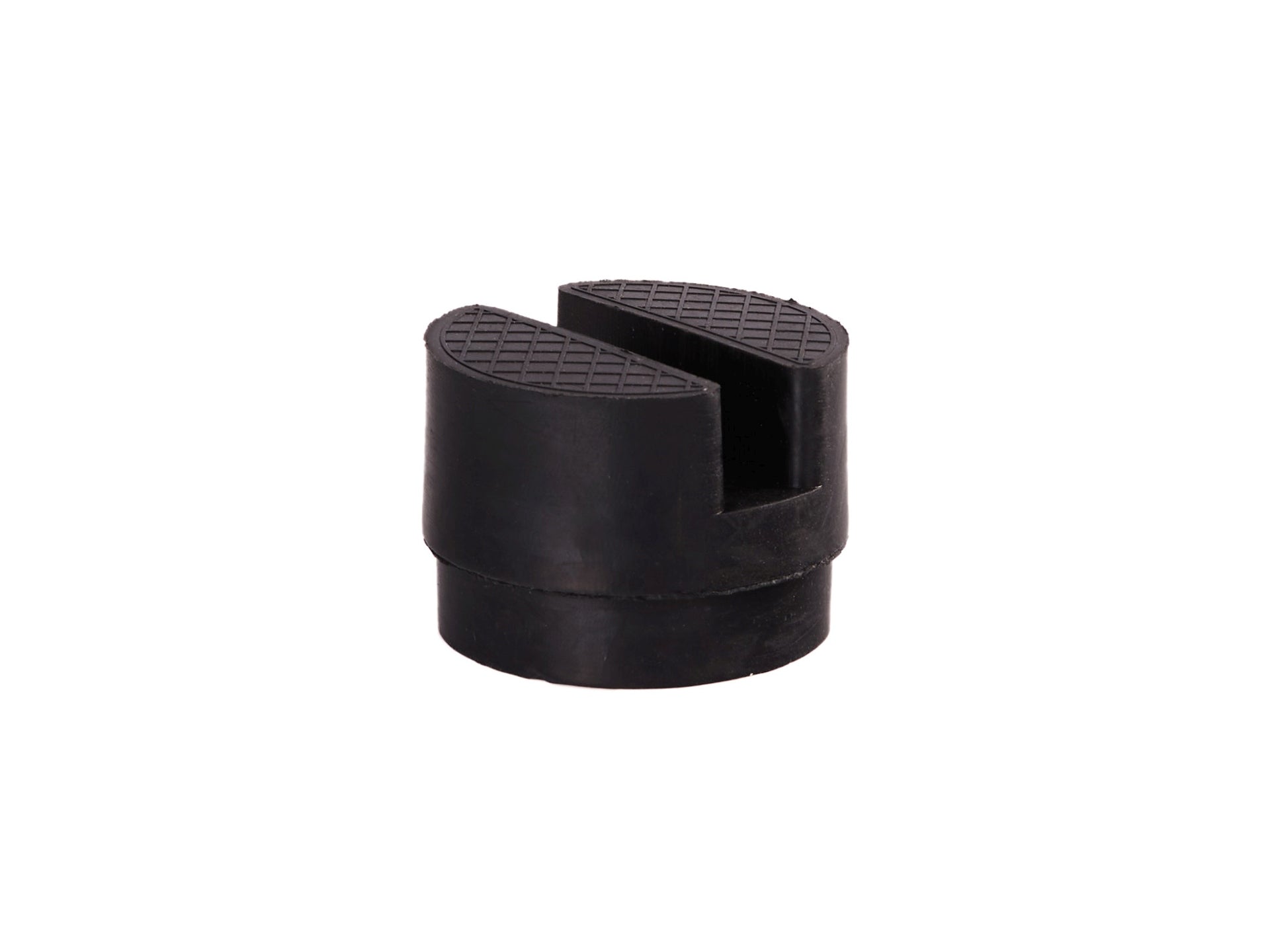 Tampone in gomma per cric con scanalatura, 50 × 36 mm – antiscivolo idraulico auto – adattatore resistente – attrezzi officina 2,5 t