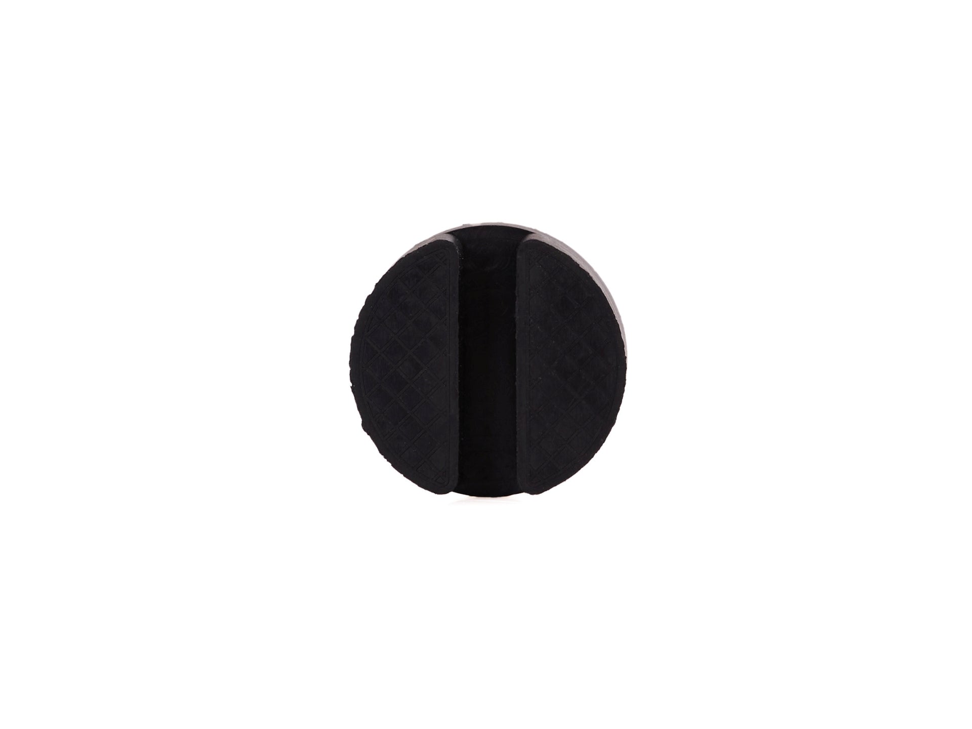 Tampone in gomma per cric con scanalatura, 50 × 36 mm – antiscivolo idraulico auto – adattatore resistente – attrezzi officina 2,5 t