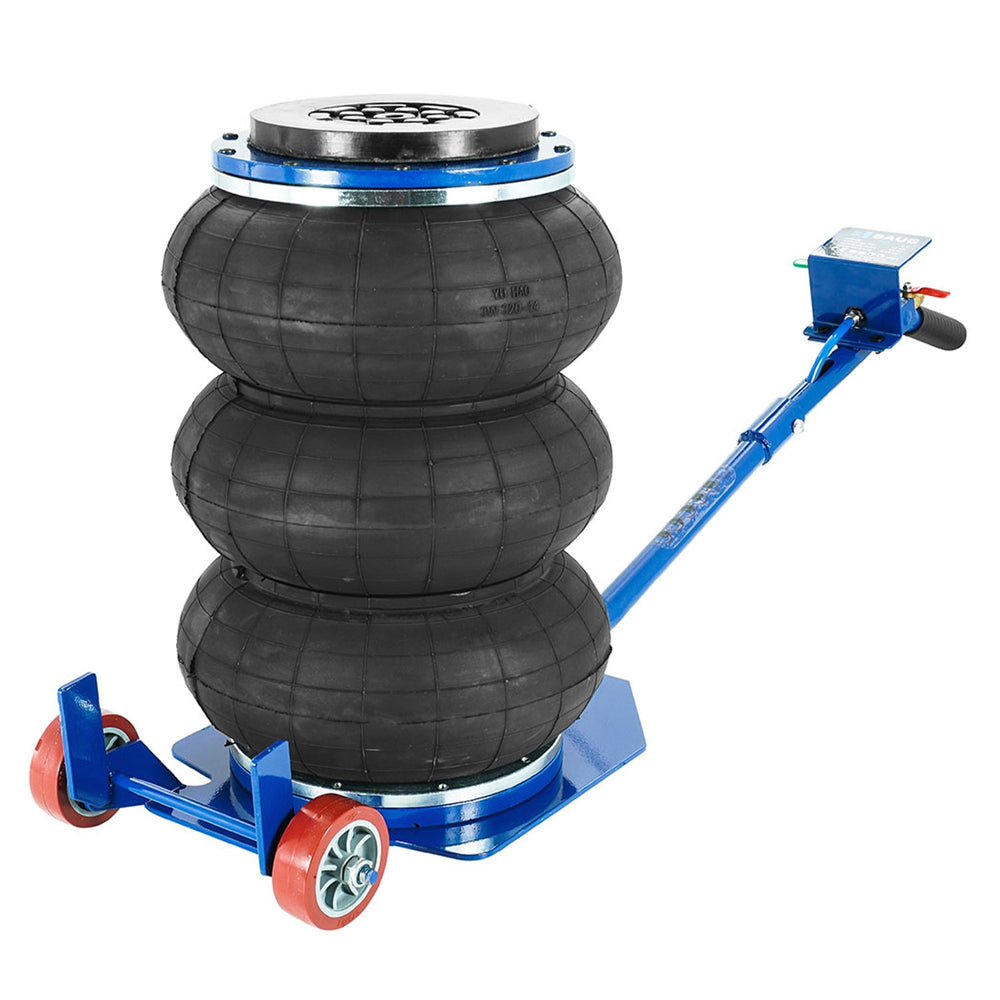 Cric ad aria compressa, 6 tonnellate, airbag, pneumatico ,sollevamento con maniglia per auto, garage, 15-40 cm, Baug
