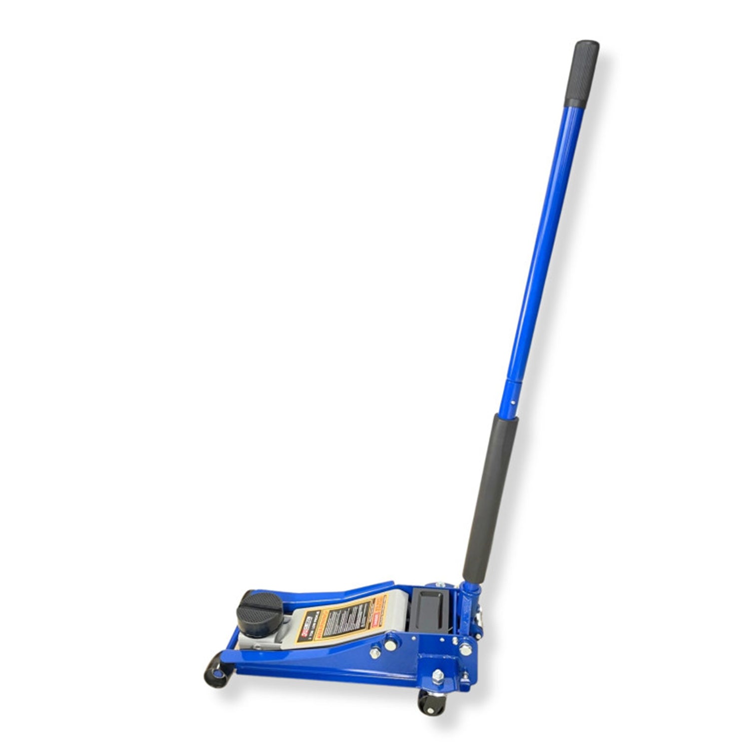 Cric sollevatore idraulico a carrello profilo basso a doppio pistone 3 tonnellate KB GLOBAL