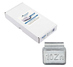 Contrappesi assortiti per equilibratura ruote in acciaio auto, pesi equilibratura cerchi, 10 g 100 pezzi Zn 1 kg