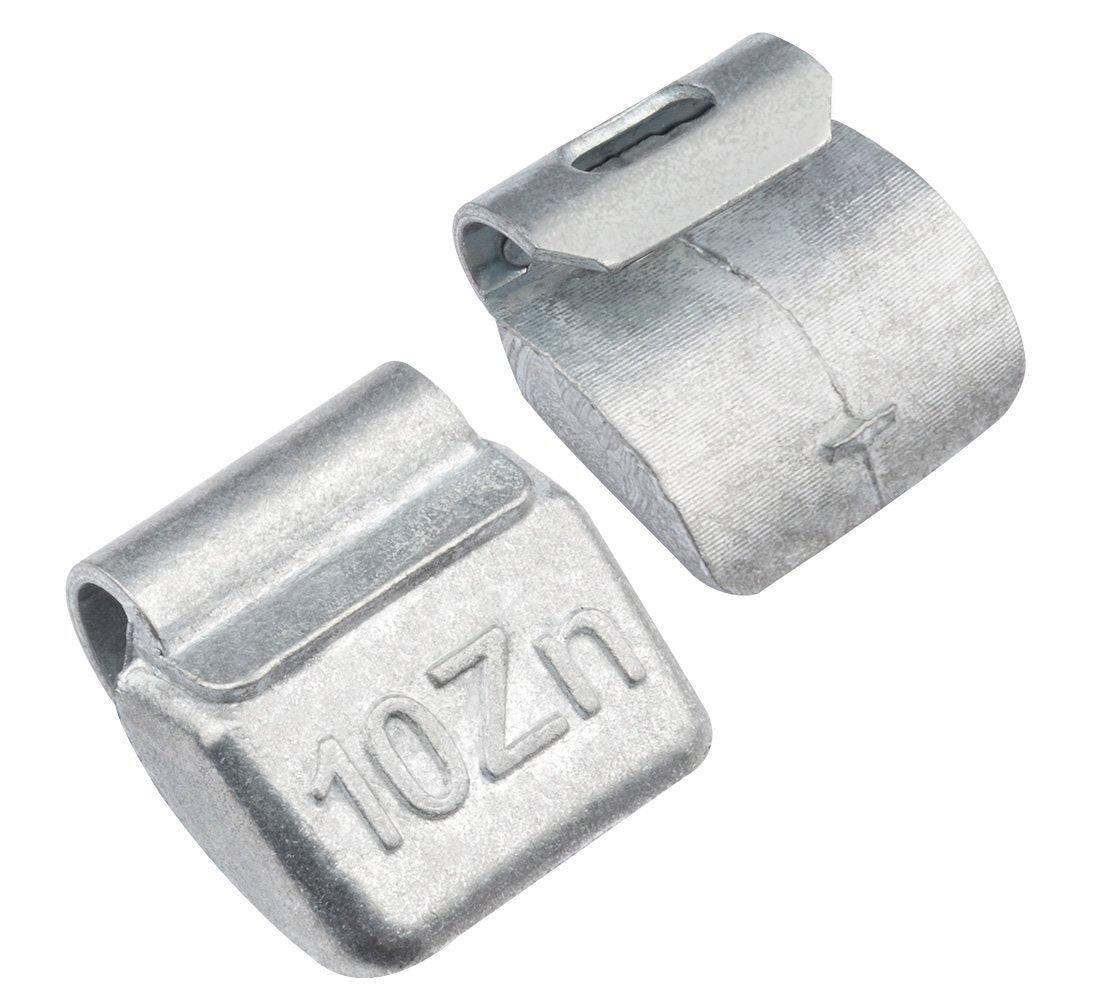 Contrappesi assortiti per equilibratura ruote in acciaio auto, pesi equilibratura cerchi, 10 g 100 pezzi Zn 1 kg