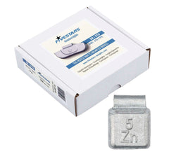 Contrappesi assortiti per equilibratura ruote in acciaio auto, pesi equilibratura cerchi, 5 g 100 pezzi Zn 1 kg