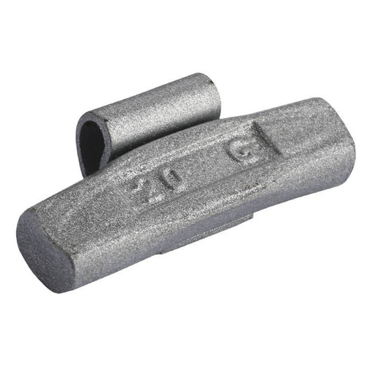 Contrappesi assortiti per equilibratura ruote in acciaio auto, pesi equilibratura cerchi, FiveStar Fe 20 g