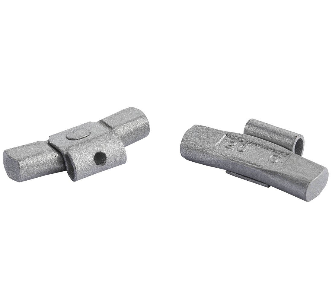 Contrappesi assortiti per equilibratura ruote in acciaio auto, pesi equilibratura cerchi, FiveStar Fe 20 g