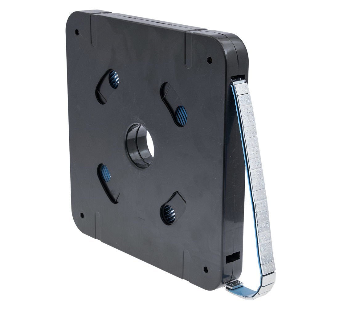 Rotolo di massa di equilibrio, adesivo in acciaio, 5 g x 1.000,5 kg