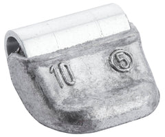 Contrappesi assortiti per equilibratura ruote in acciaio auto, pesi equilibratura cerchi, 10 g 100 pezzi Pb 1 kg