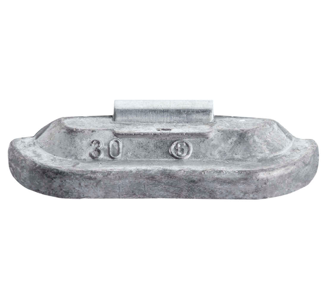 Contrappesi assortiti per equilibratura ruote in acciaio auto, pesi equilibratura cerchi, 30 g 100 pezzi Pb 2,95 kg