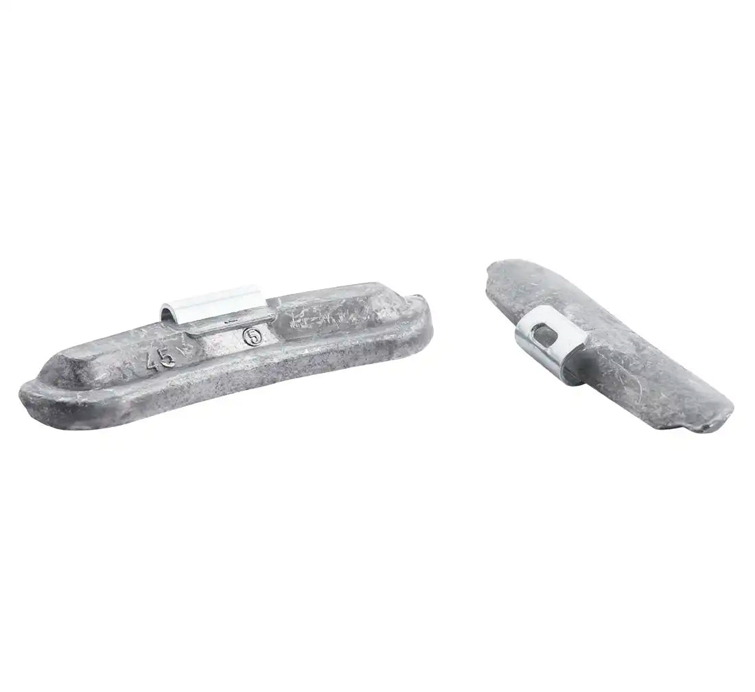 Contrappesi assortiti per equilibratura ruote in acciaio auto, pesi equilibratura cerchi, 45 g 50 pezzi Pb