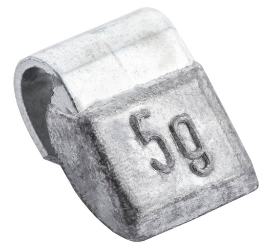 Contrappesi assortiti per equilibratura ruote in acciaio auto, pesi equilibratura cerchi, 5 g 100 pezzi Pb 0,55 kg