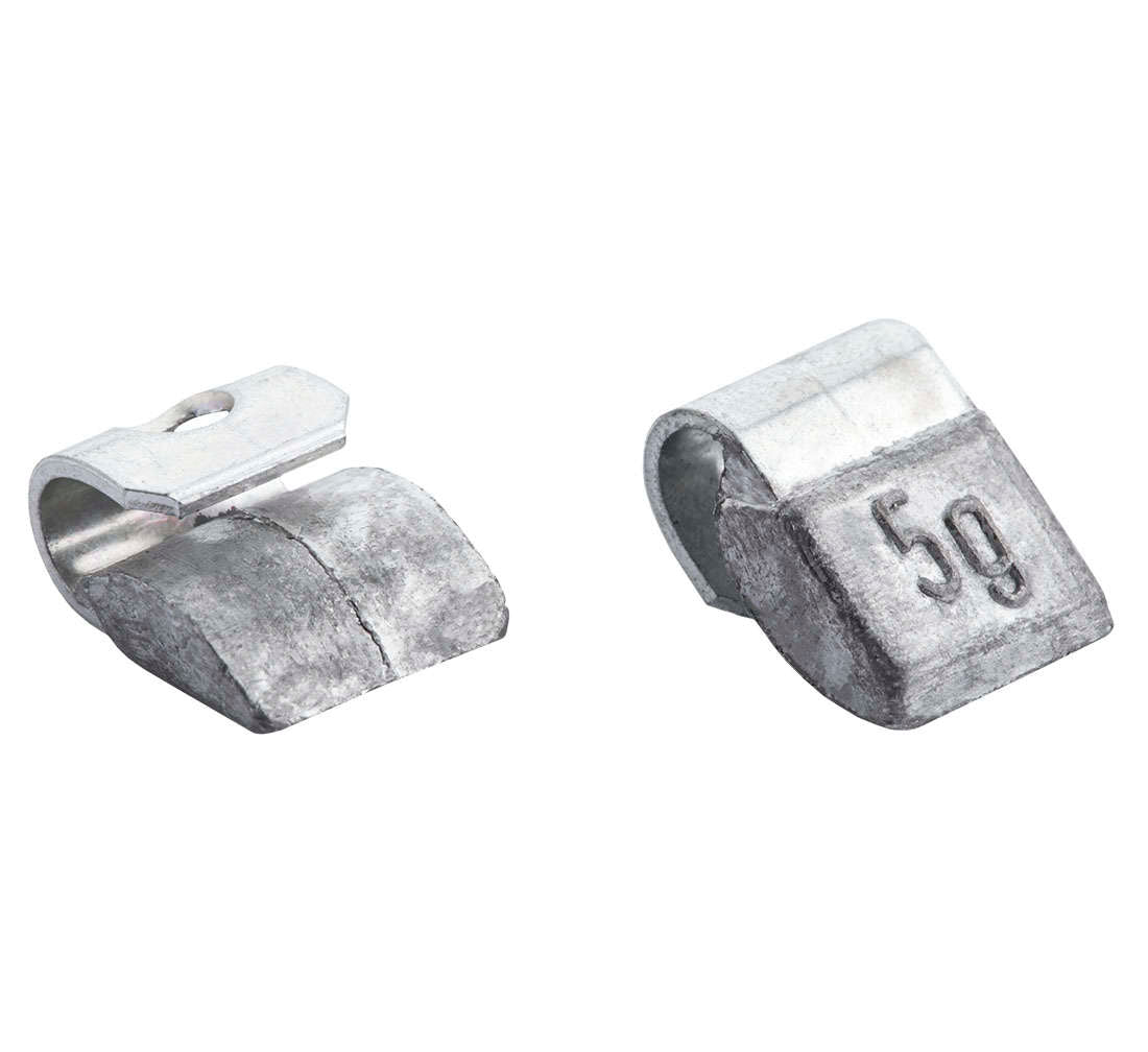 Contrappesi assortiti per equilibratura ruote in acciaio auto, pesi equilibratura cerchi, 5 g 100 pezzi Pb 0,55 kg