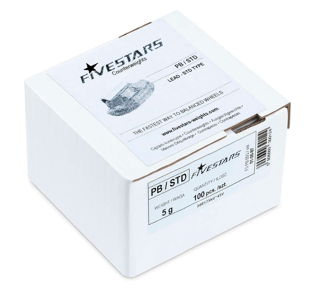 Contrappesi assortiti per equilibratura ruote in acciaio auto, pesi equilibratura cerchi, 5 g 100 pezzi Pb 0,55 kg