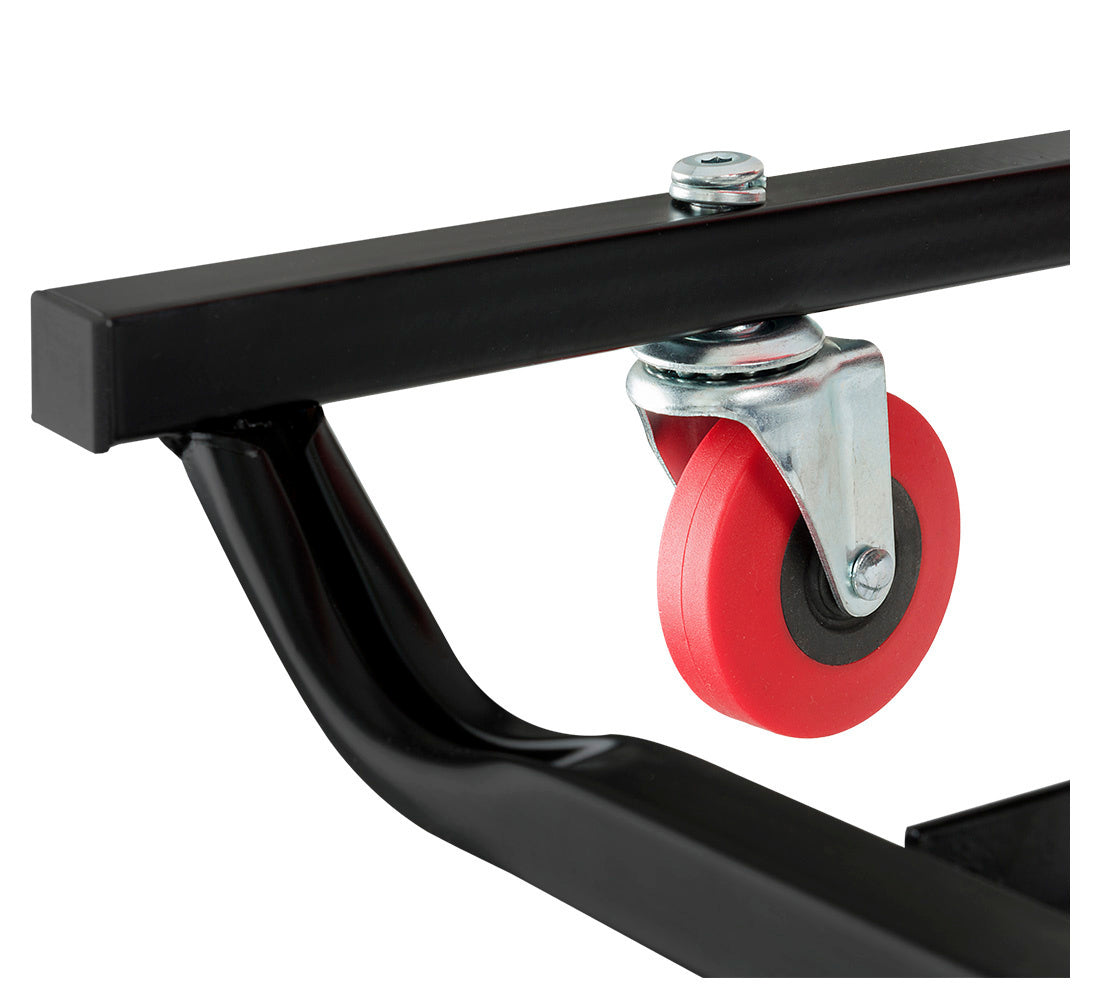 Carrello sotto auto professionale, sgabello da officina, lettino meccanico sottomacchina, pedana montaggio, riparazioni meccanico con ruote e poggiatesta, Redats