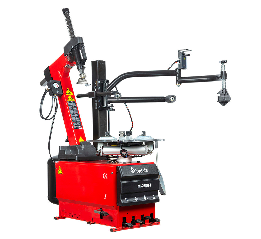 Smontagomme automatico, 12"–26" 230 V con braccio run flat