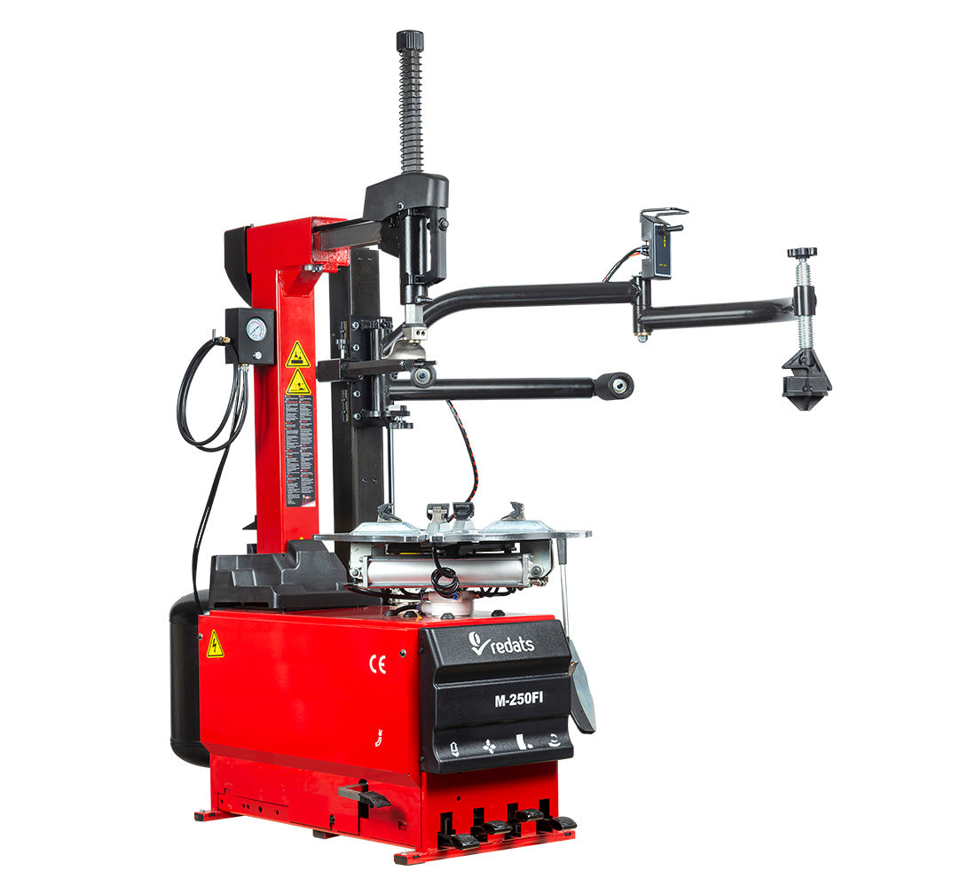 Smontagomme automatico, 12"–26" 230 V con braccio run flat