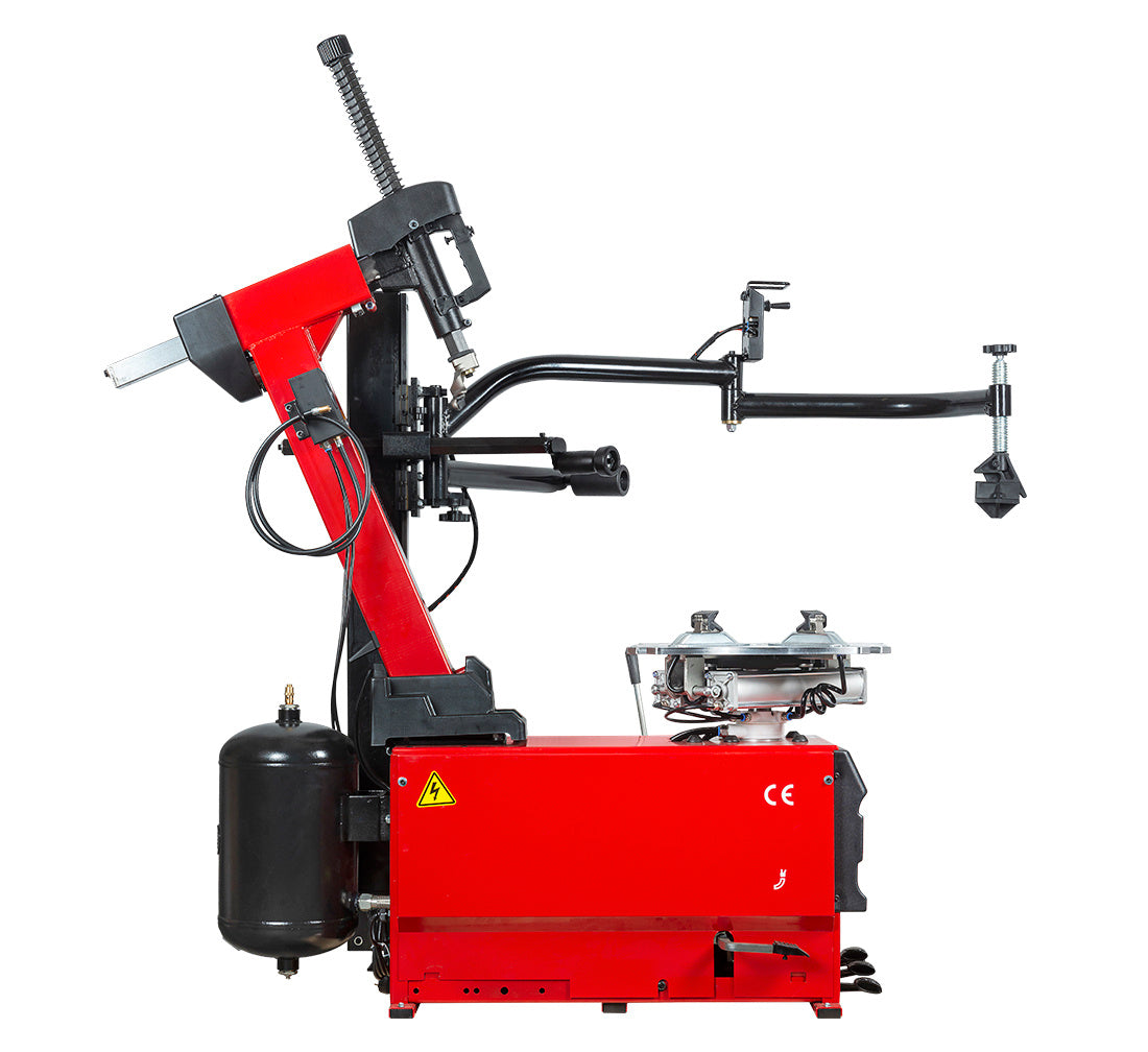 Smontagomme automatico, 12"–26" 230 V con braccio run flat