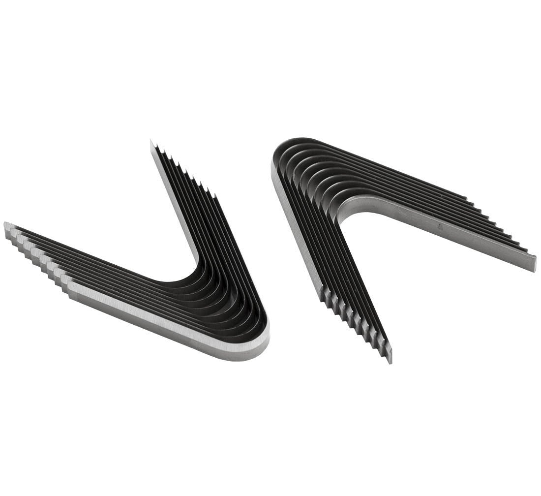 Lama da taglio per rubber cut 20 pezzi, coltello da taglio per pneumatici, lama profilata, lama filettatore pneumatici, R4 8–16 mm