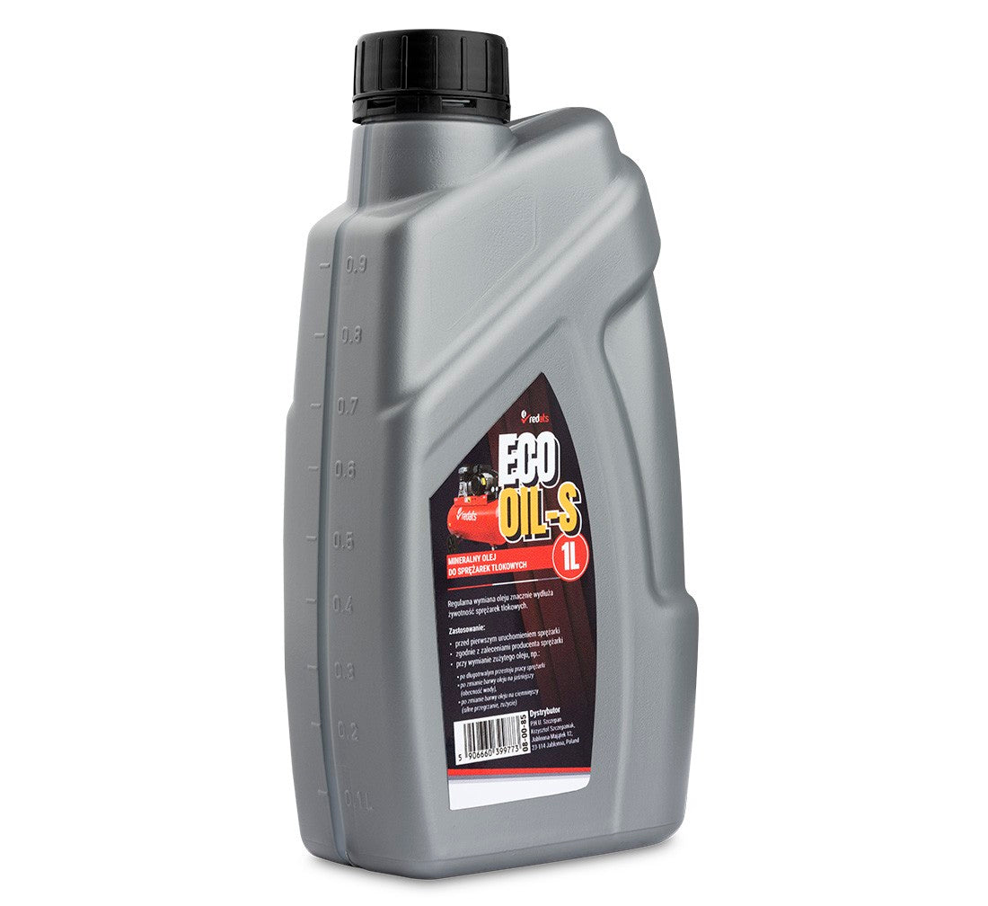 Olio compressore,olio pneumatico per compressori, Eco Oil-S Redats 1L