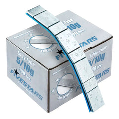Striscia adesiva pesi equilibratura, contrappesi adesivi per cerchioni auto, pesi di bilanciatura, per auto, furgoni e SUV, 5/10 g 100 strisce Five Star 8 pezzi per striscia 6 kg