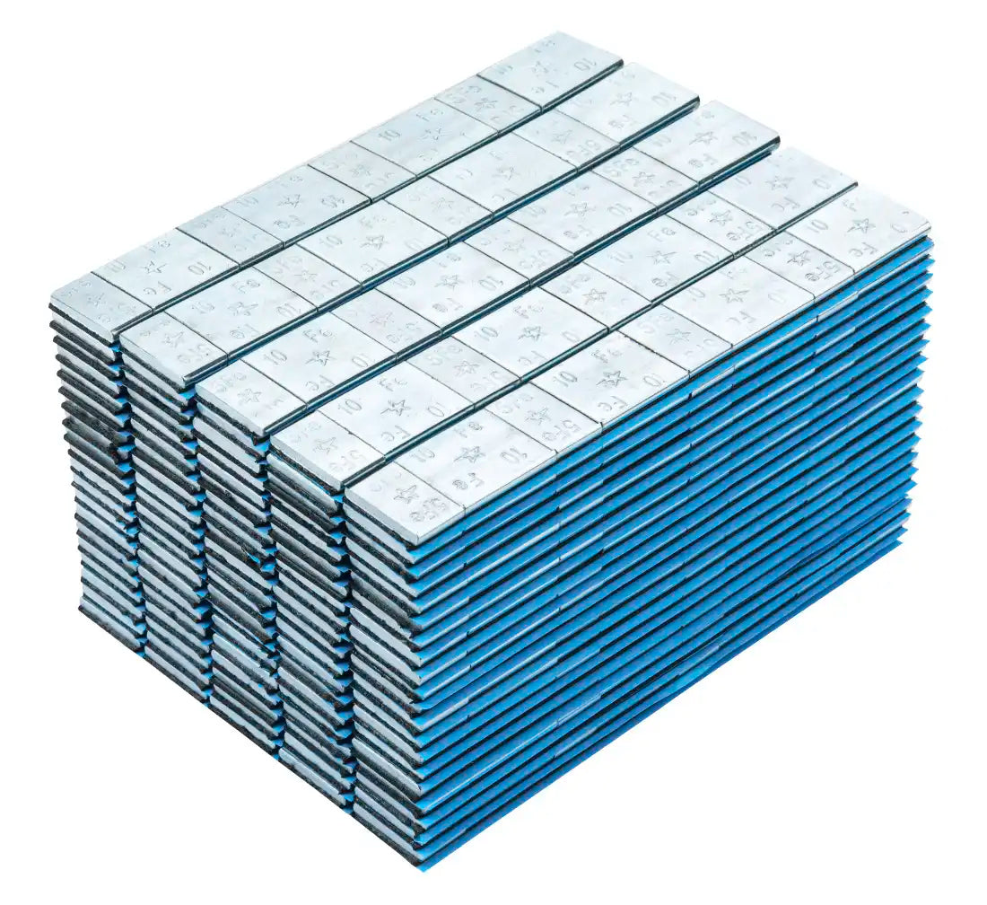 Striscia adesiva pesi equilibratura, contrappesi adesivi per cerchioni auto, pesi di bilanciatura, per auto, furgoni e SUV, 5/10 g 100 strisce Five Star 8 pezzi per striscia 6 kg