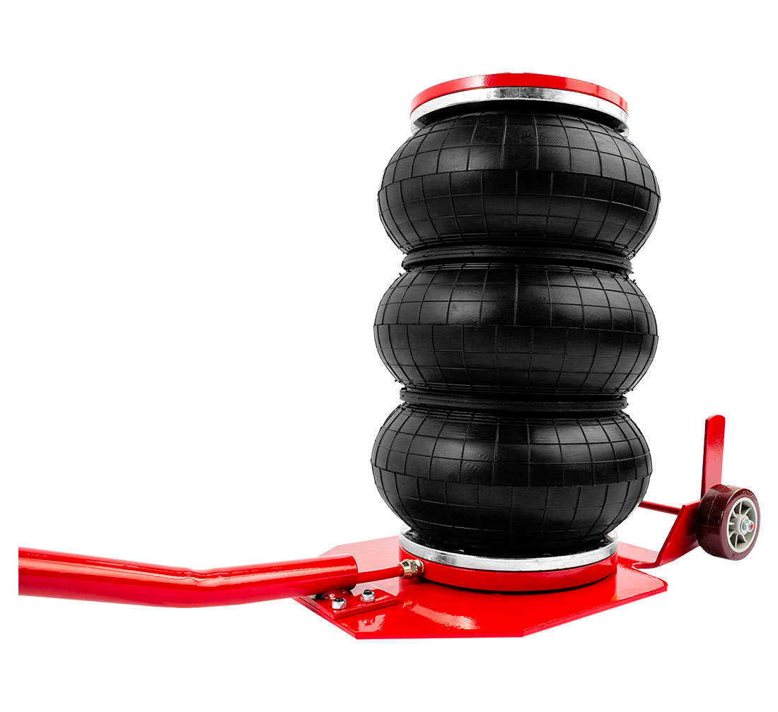 Cric ad aria compressa, 3,5 tonnellate/3500 kg, cric airbag, sollevamento 15–38 cm, cric pneumatico da sollevamento pneumatico con maniglia per auto, garage, Redats Polonia