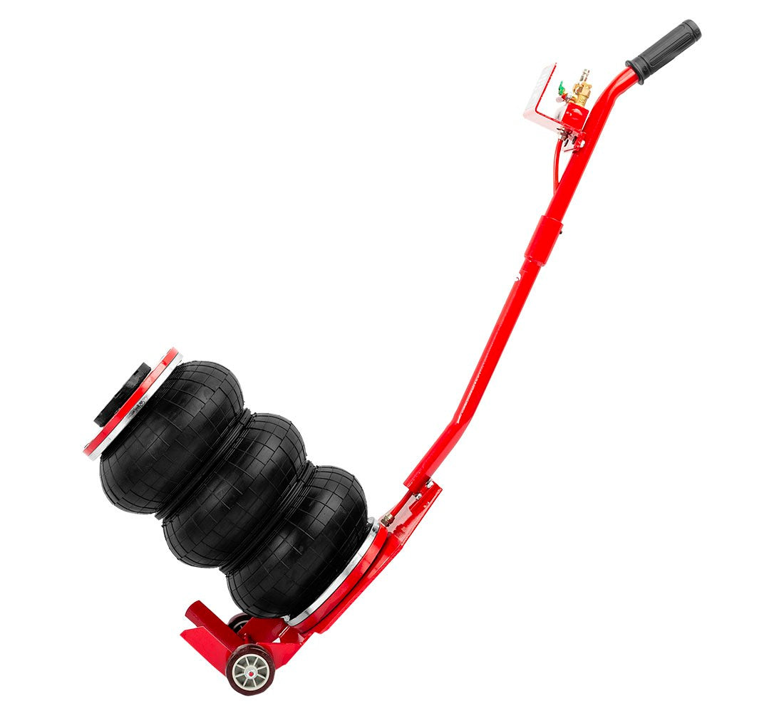 Cric ad aria compressa, 3,5 tonnellate/3500 kg, cric airbag, sollevamento 15–38 cm, cric pneumatico da sollevamento pneumatico con maniglia per auto, garage, Redats Polonia