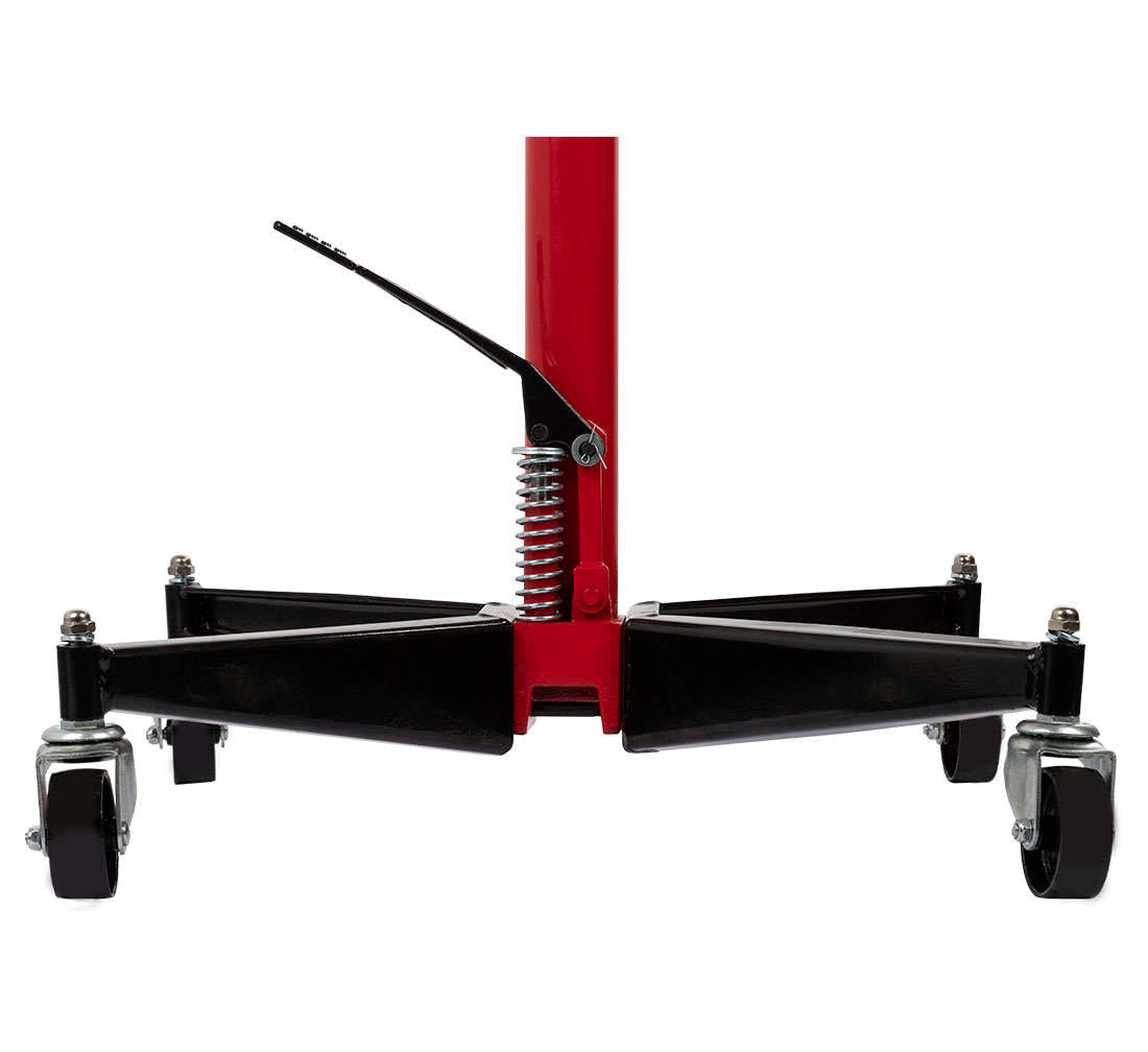 Sollevatore idraulico da fossa, idraulico, portata 500 kg 0,5 t, per sottoponte cambio motore, sollevamento 110-187 cm