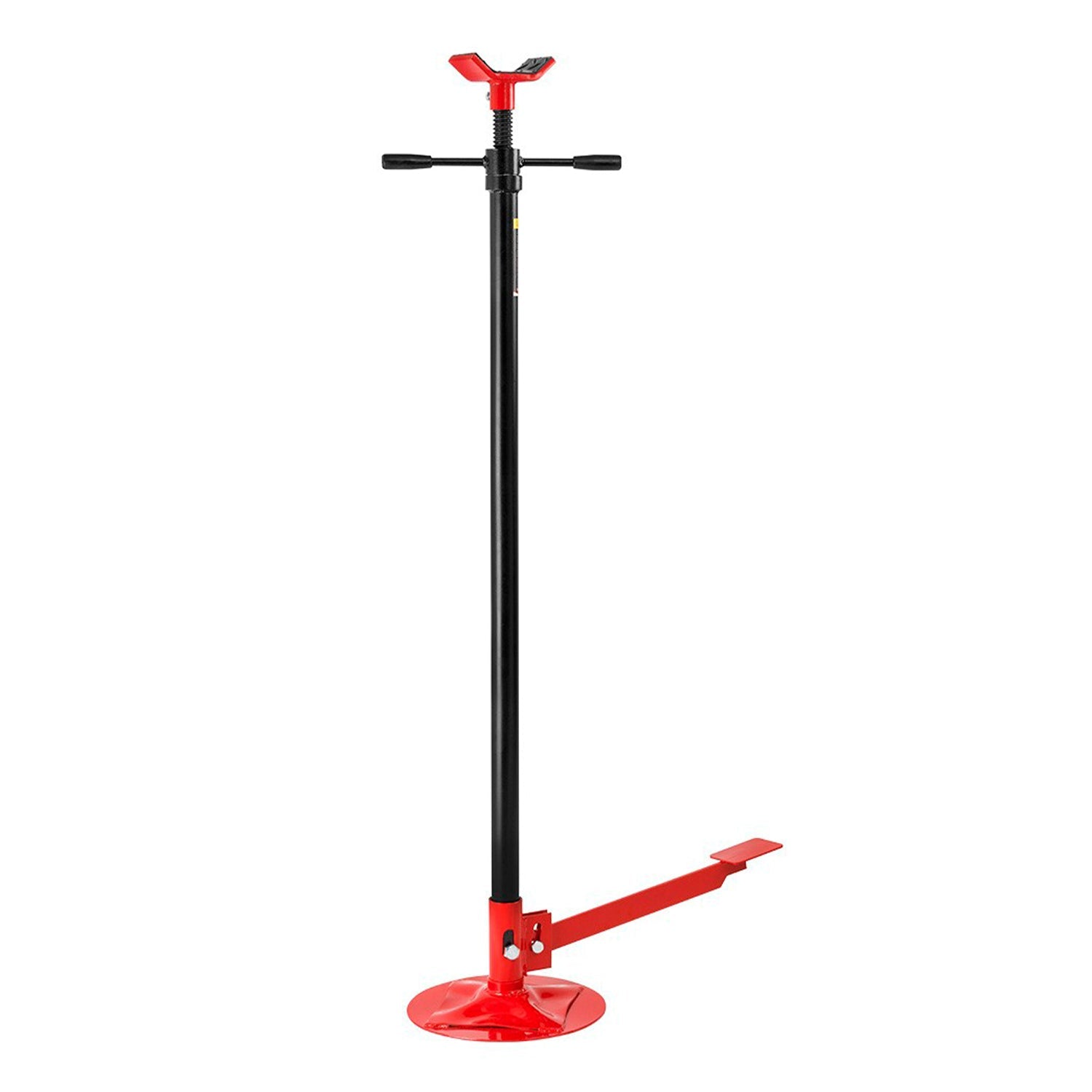 Supporto telescopico a vite con pedale, altezza min. 134 cm max 193 cm