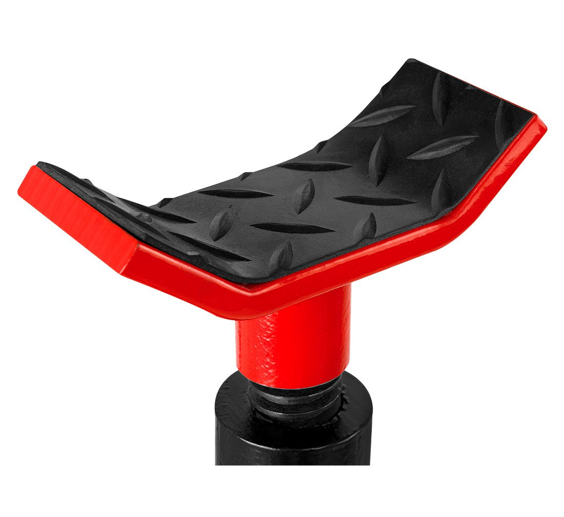 Supporto telescopico a vite con pedale, altezza min. 134 cm max 193 cm