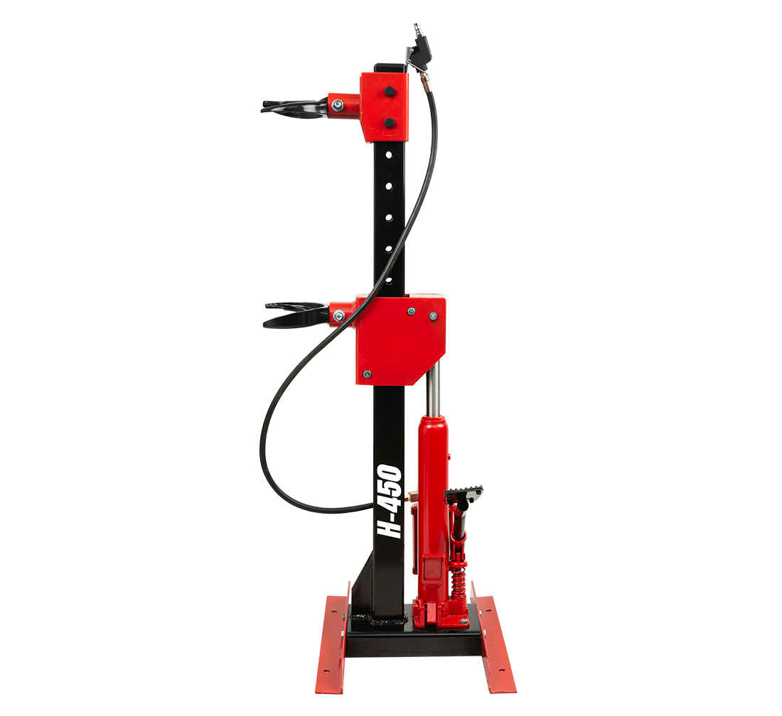 Compressore tendimolle estrattore idraulico, colonna ammortizzatori smonta molle