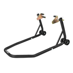Cavalletto per ruote anteriori per il sollevamento della moto bici garage capacità carico max. 100kg, cavalletto supporto per moto bici da officina adatto testa della forcella a doppia u + l, Redats