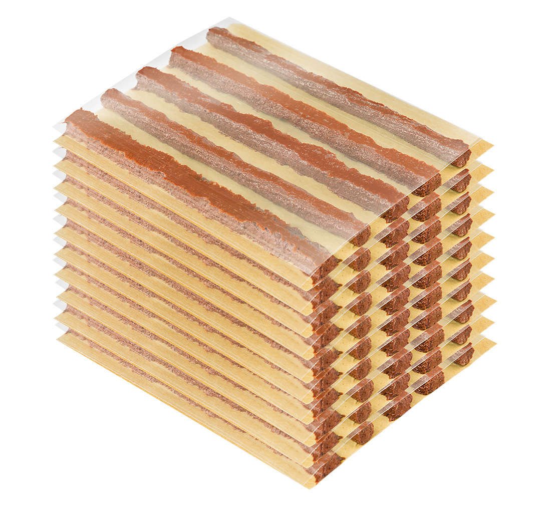 Corde di riparazione pneumatici, 50 pezzi, per auto, camion e moto, riparazione rapida e senza colla, premium 10 cm