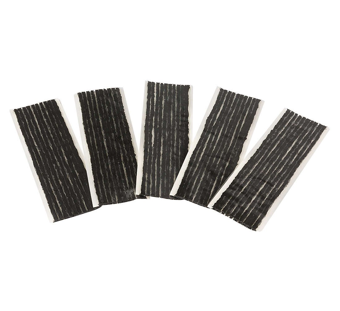 50 pezzi strisce lunghe di riparazione di pneumatici tubeless, foratura stringhe, kit gomma cancellare strumento recupero rapido auto nero, lunghezza 200 mm, corda per riparazione pneumatici auto moto scooter bici