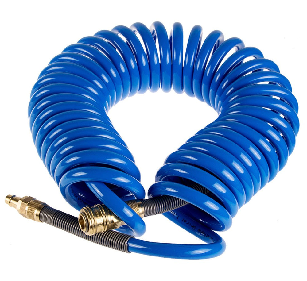Tubo a spirale per aria compressa, 12 × 8 mm 9 m