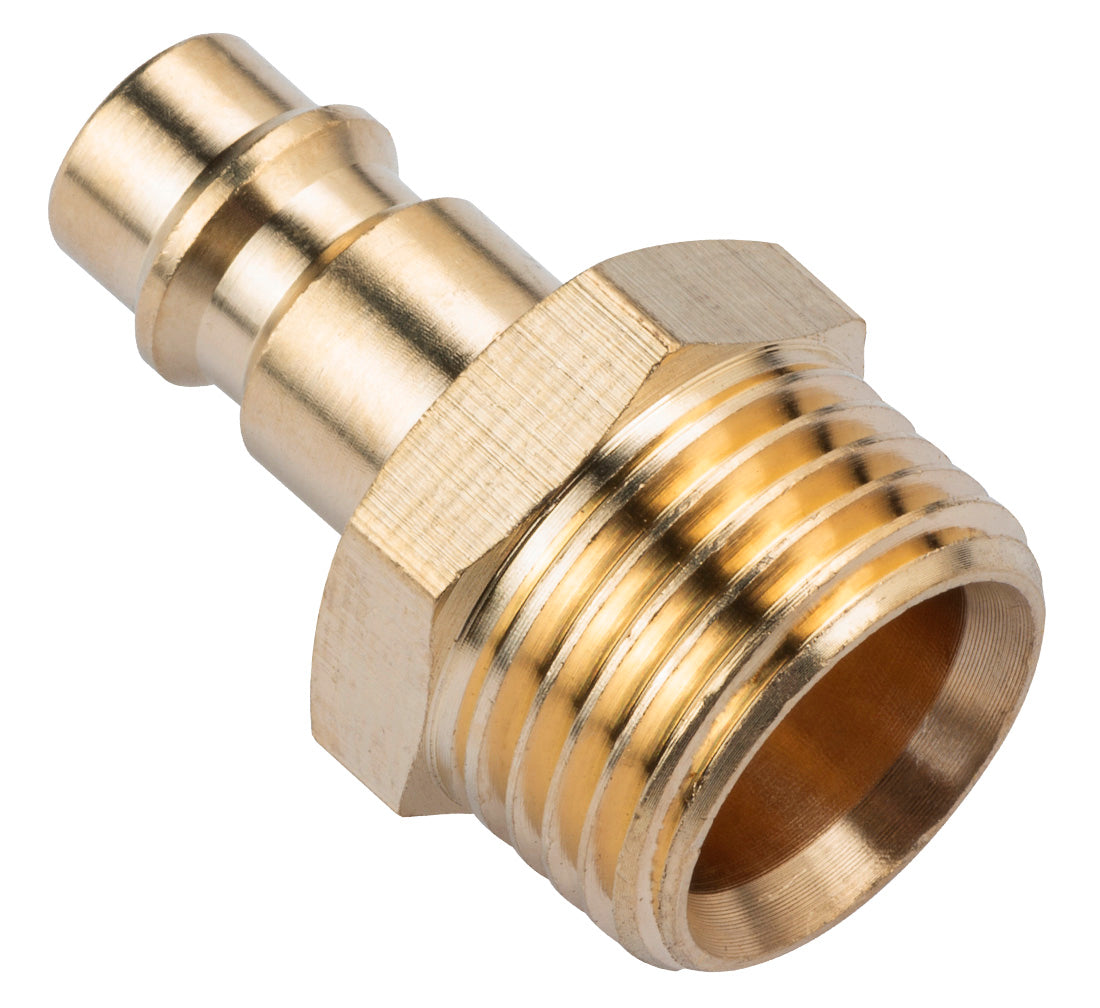 Raccordo per aria compressa con filettatura esterna ,filetto maschio in ottone 1/2 pollice