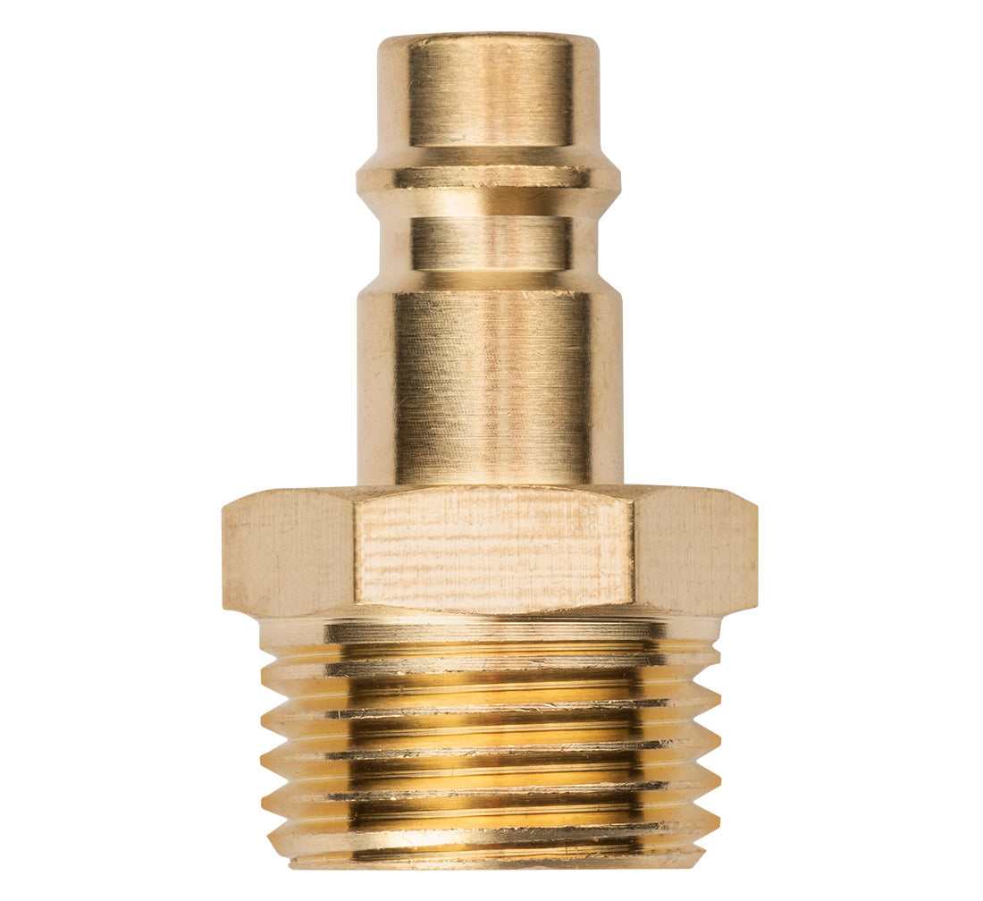 Raccordo per aria compressa con filettatura esterna ,filetto maschio in ottone 1/2 pollice