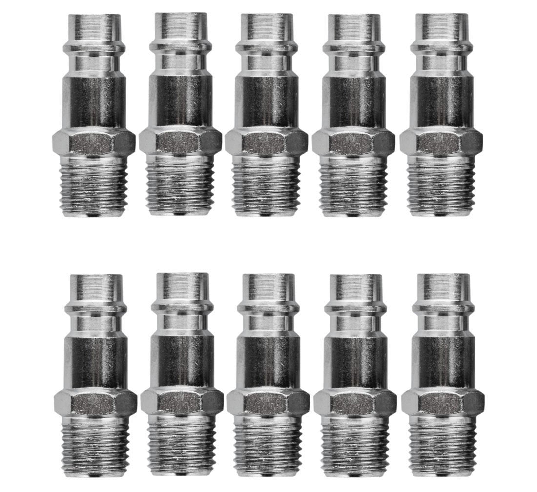 Raccordo attacco rapido per tubo aria compressa da 1/4 ,filettatura esterna ,maschio,raccordo rapido aria compressa