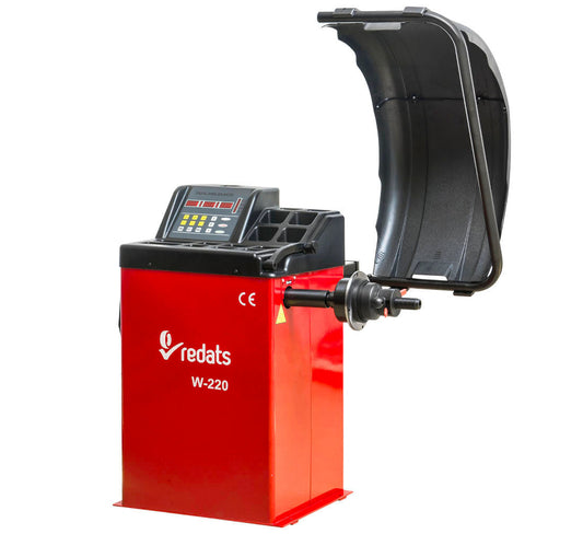 Equilibratrice automatica con display digitale, con acquisizione automatica del programma di equilibratura, diametro cerchio 10"-24", professionale, Redats Polonia
