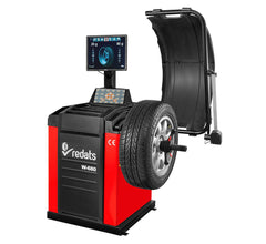 Equilibratrice automatica con display digitale, con acquisizione automatica del programma di equilibratura, diametro cerchio 10