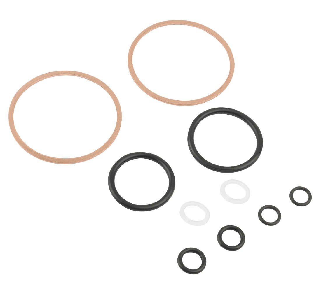Misure verde o-ring assortimento kit, O-ring silicone guarnizioni di tenuta, per aria condizionata A/C, automobile, impianti idraulici, 419 pezzi