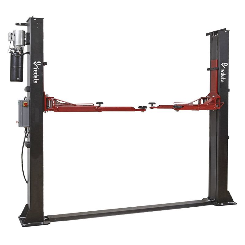 Ponte sollevatore auto a 2 colonne, portata 4000 kg, ponte sollevatore idraulico + olio gratis incluso, sblocco automatico elettroidraulico