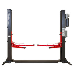 Ponte sollevatore auto a 2 colonne, portata 4000 kg, ponte sollevatore idraulico 380 V, con telaio, sblocco automatico