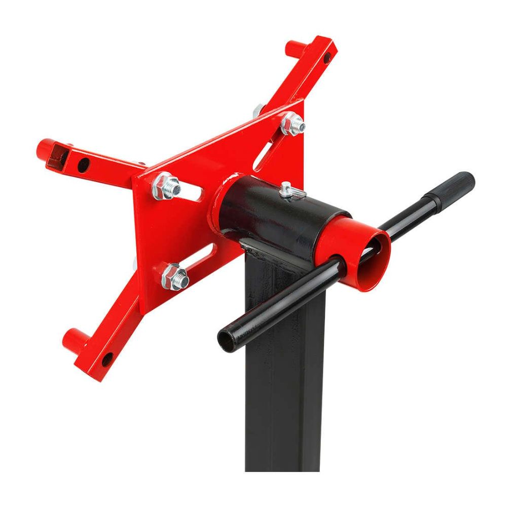 Cavalletto per motore supporto sostegno motore 450 kg, rotante, esta regolabile 360°, 4 ruote, manutenzione veicoli, Redats