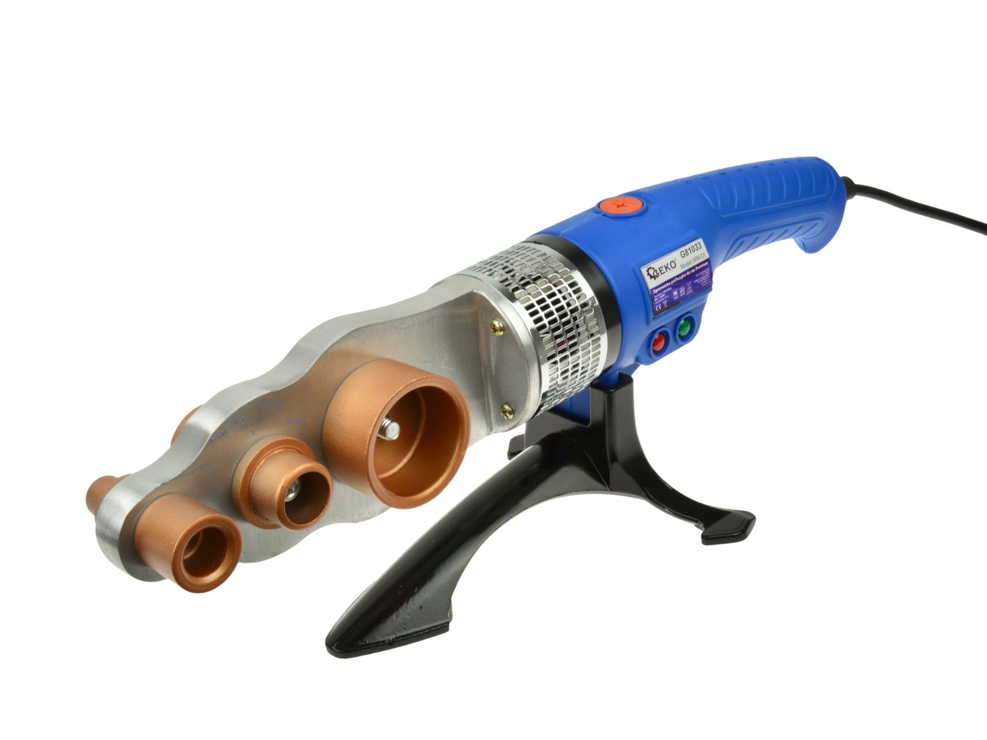 Polifusore/saldatore per tubi in polipropilene con 7 matrici e accessori - pvc 1500w stazione saldante, 16-63 mm